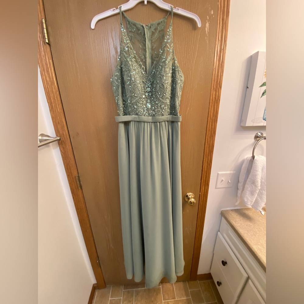 Kennedy Blue Moss Bridesmaid Dress